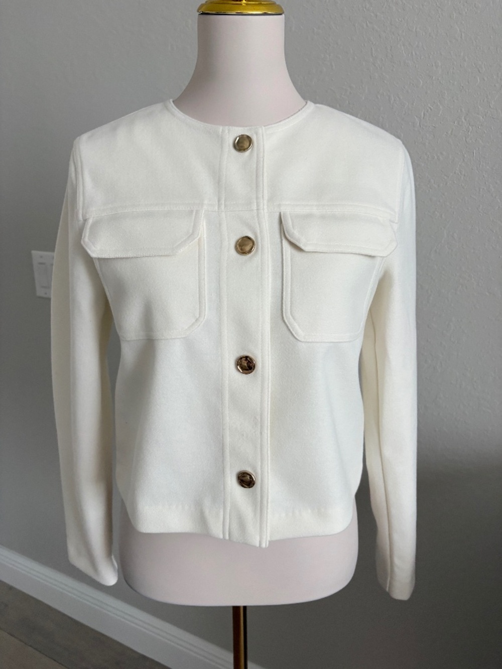 NWT Rachel Roy Cream Blazer